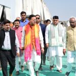 अमित शाह के भ्रमण कार्यक्रम की तैयारियों का मुख्यमंत्री ने किया स्थलीय निरीक्षण